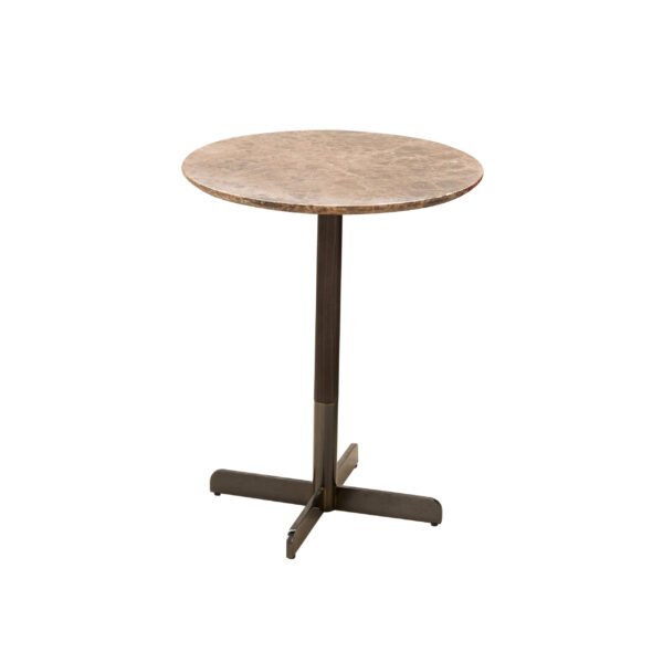 C248 (1) Antique Small Round Side Table C248