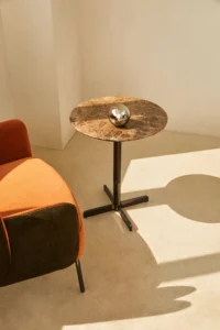 Antique Small Round Side Table C248