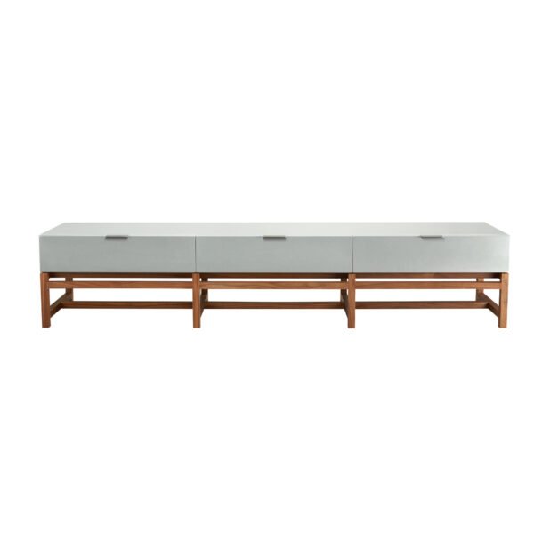HE1251 194#+193# 2098x450x423-1 Nordic Wooden TV Cabinet HE1251