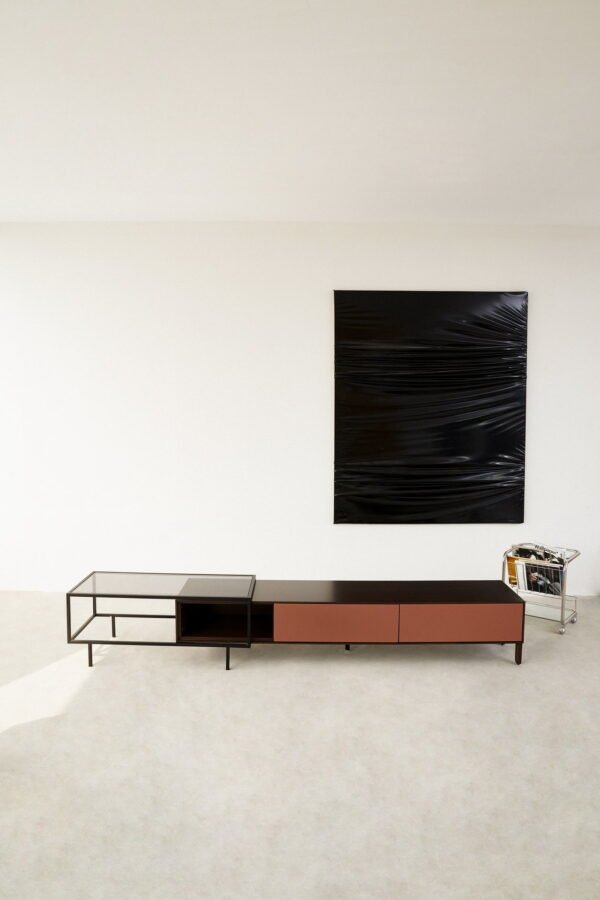 HE1263+1264 场景图 (1) Nordic Style Design TV Cabinet Unit Set HE1264