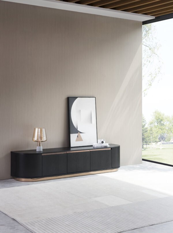 HE1279 (2) Minimalist Wooden Modern Tv Cabinet HE1279