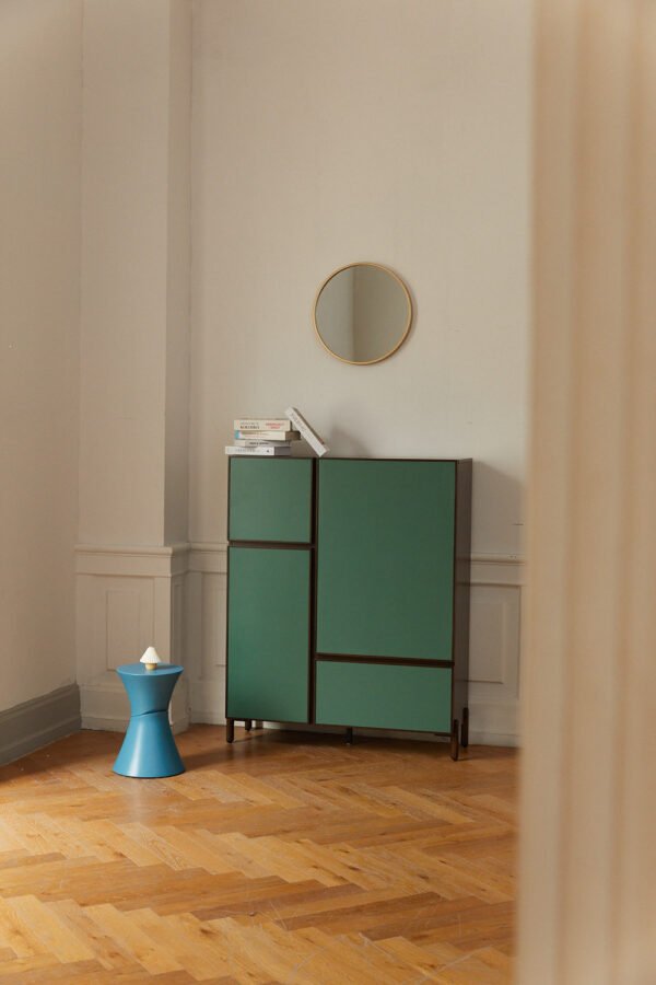 HE3684 (5) Multi-Functional Wooden Storage Cabinet HE3684