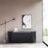 Modern Minimalist Black Wooden Sideboard HE3704