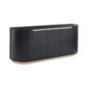 Modern Minimalist Black Wooden Sideboard HE3704