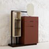 Nordic Style Simple Sideboard With Mirror HE6268