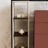 Nordic Style Simple Sideboard With Mirror HE6268