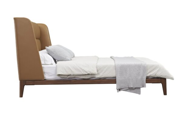 HE6569 (1)床架 Luxury Modern Leather Bed HE6569