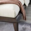 Nordic Luxury Solid Wood king Size Bed HE6551