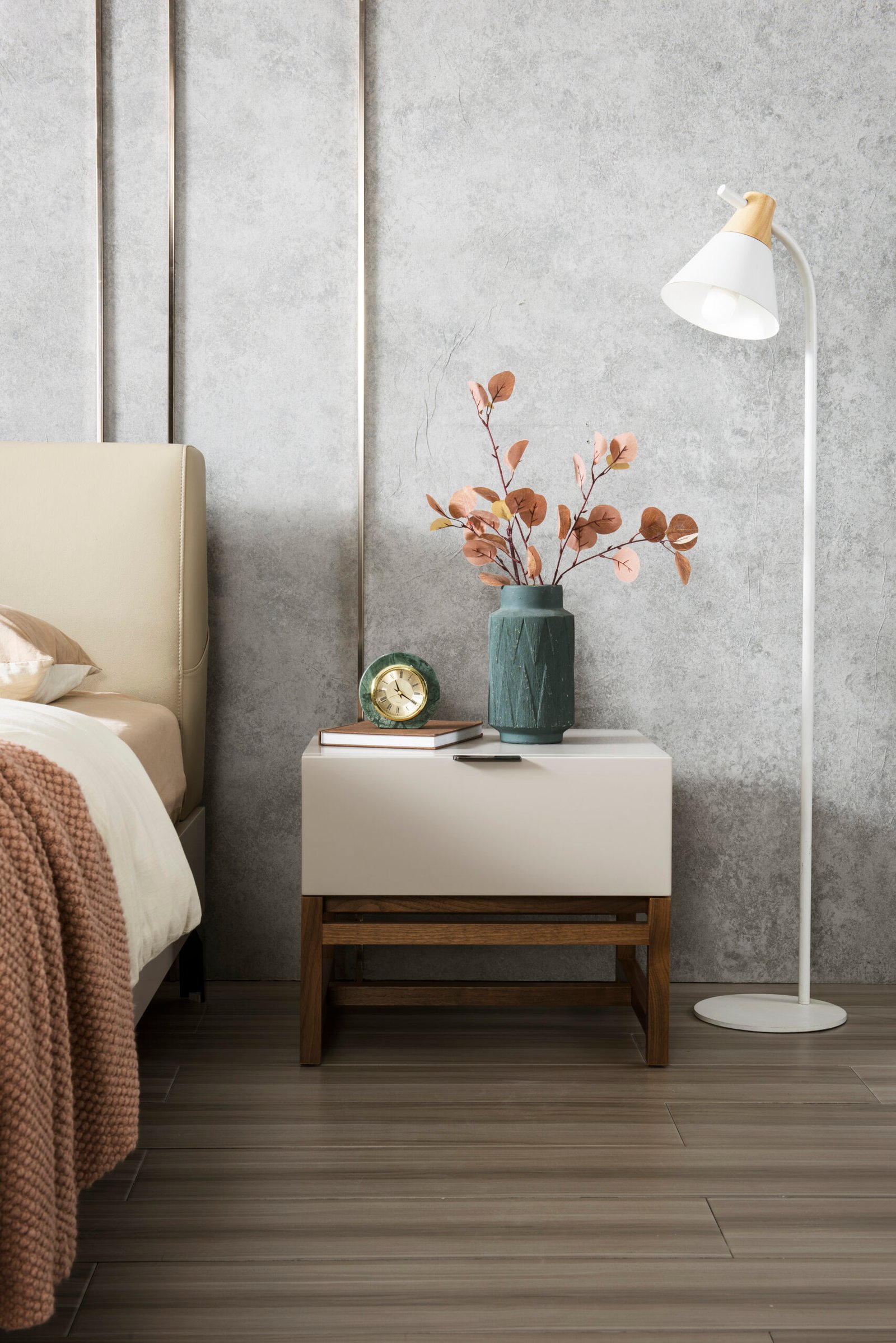 Nordic Wooden Bedside Table HE6210B