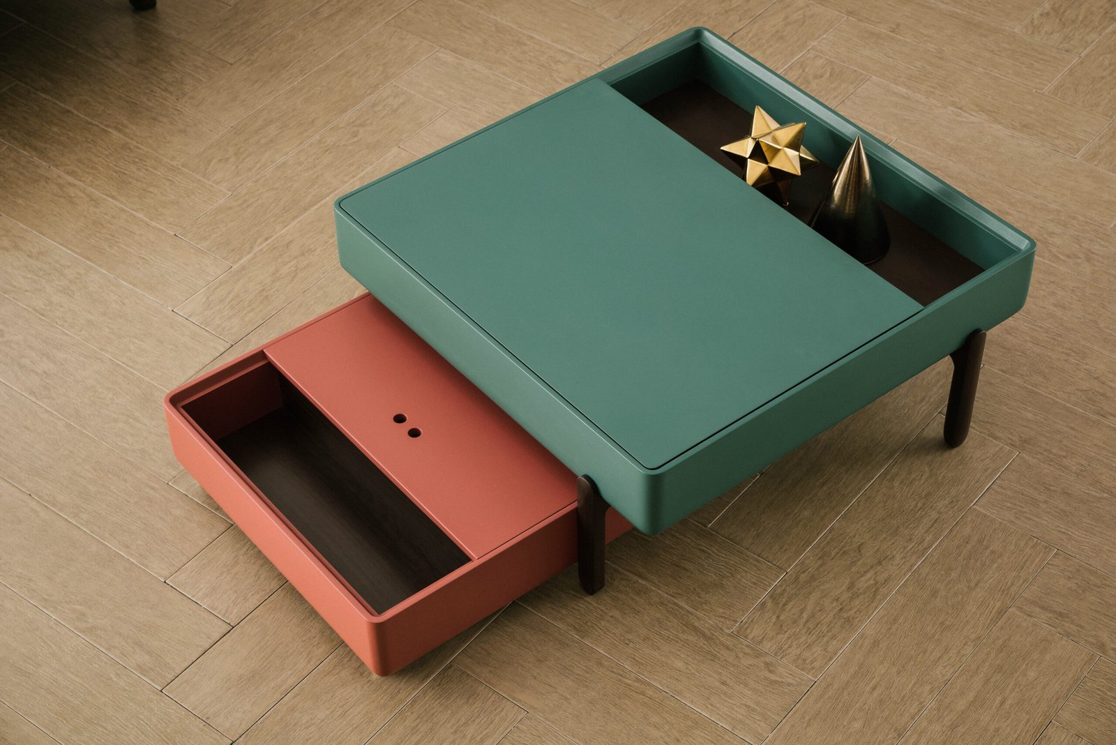 Modern Art Design Sectional Center End Table Set C246