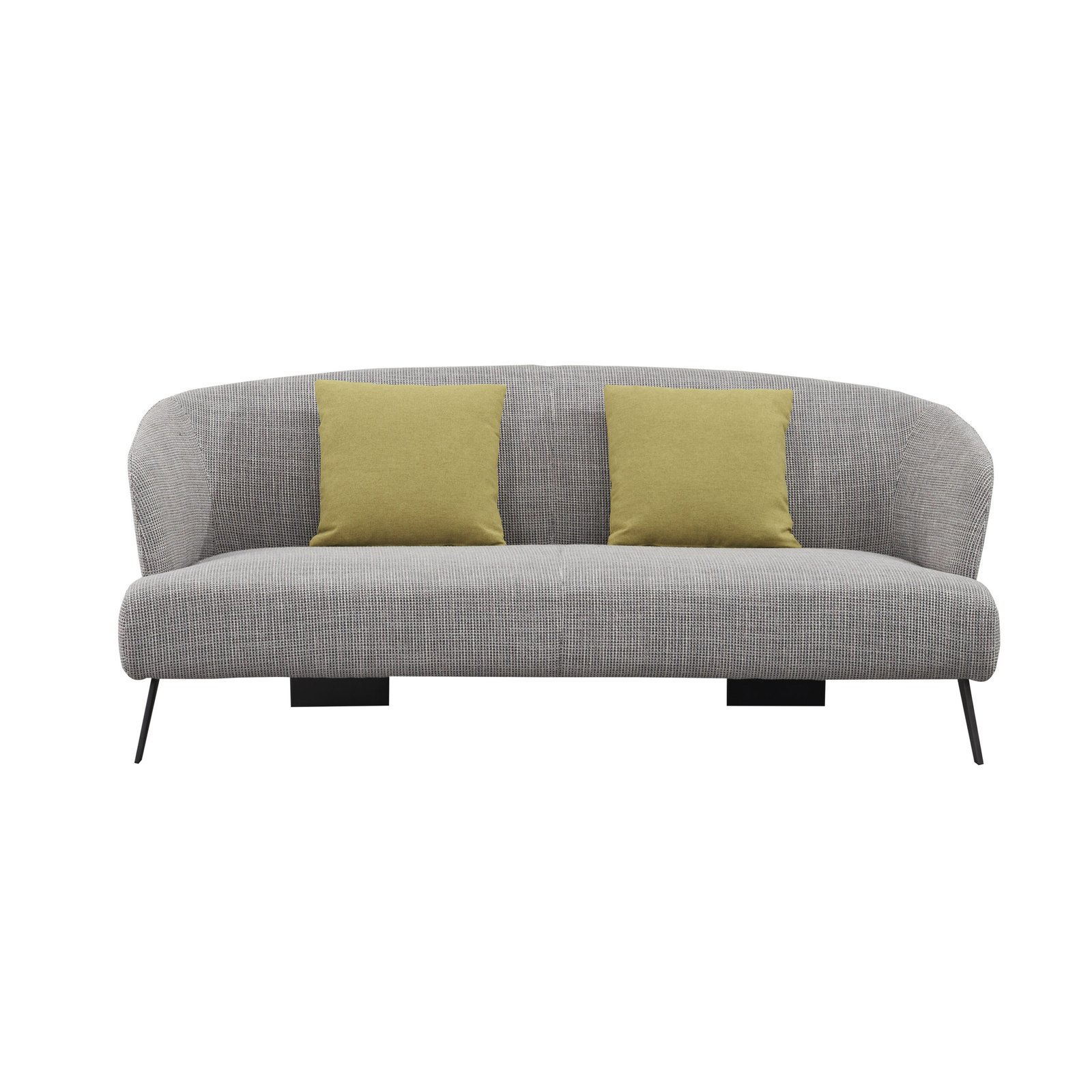 ST107 (3)休闲沙发 Leather Fabric Arm Sofa ST-107