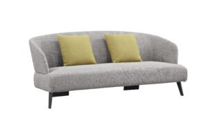 Leather Fabric Arm Sofa ST-107