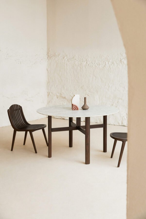 WHLX0048-2 Marble Top Round Dininig Table A951
