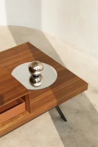 Wooden Coffee Table With Drawer C222