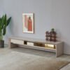 Modern Luxury Minimalist White TV Cabinet HE1261