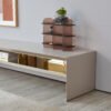 Modern Luxury Minimalist White TV Cabinet HE1261