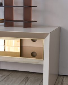 Modern Luxury Minimalist White TV Cabinet HE1261