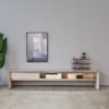Modern Luxury Minimalist White TV Cabinet HE1261