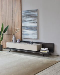 Modern Wood TV Cabinet With Drawer HE1256