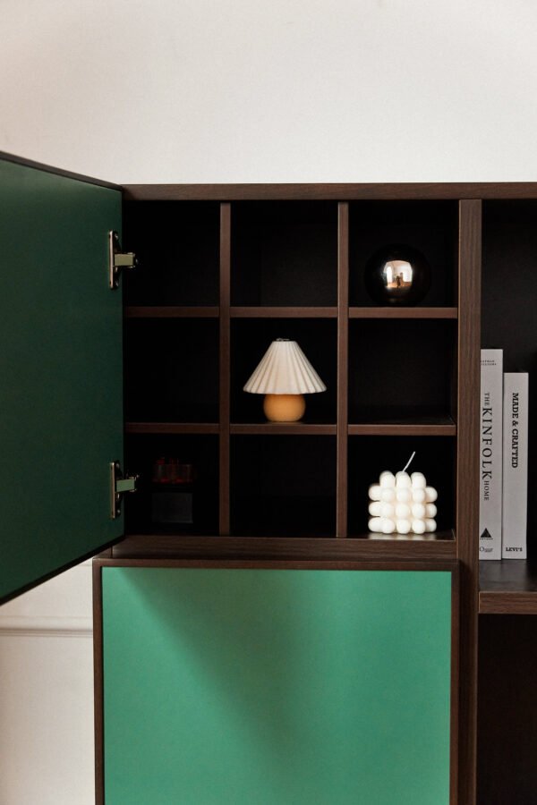 午后理想0114 1-1 Multi-Functional Wooden Storage Cabinet HE3684