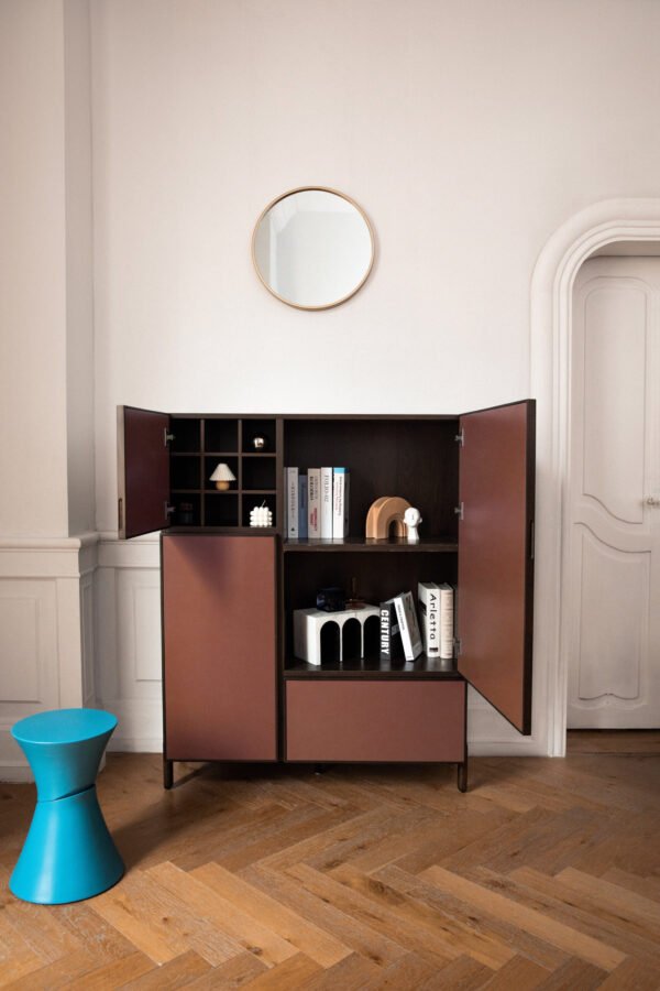 午后理想0119 1 Multi-Functional Wooden Storage Cabinet HE3684