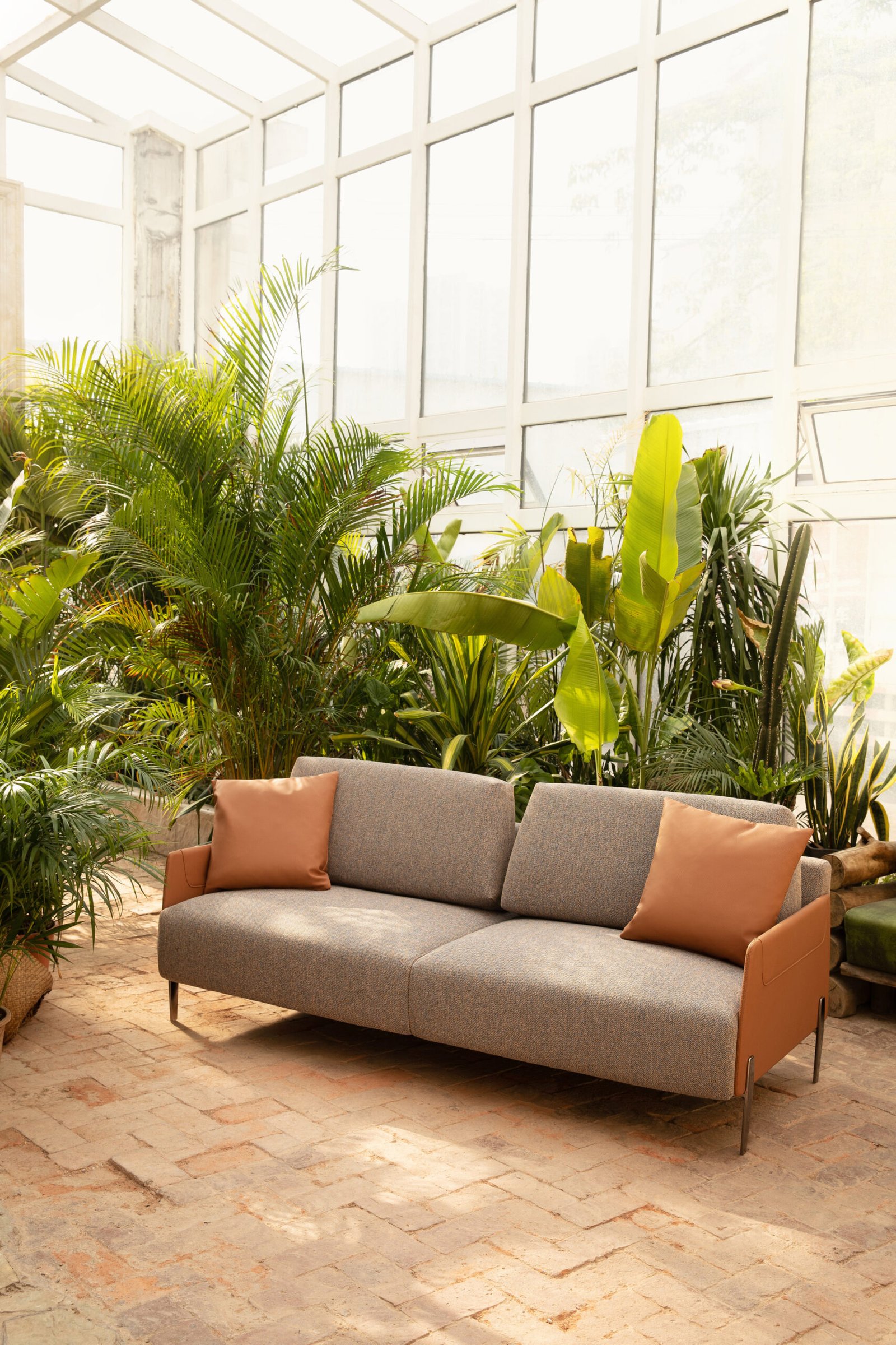 Sectional Narrow Armrest Sofa JHB155