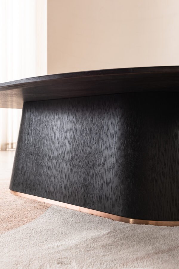 茶几C279A (5) Luxury Oval Round Coffee Table C279A
