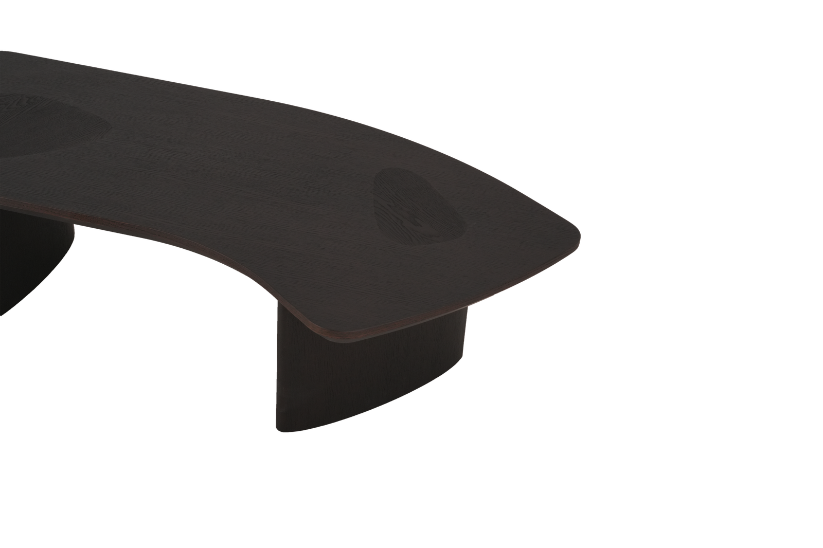 Modern wood coffee table in ash and oak C313