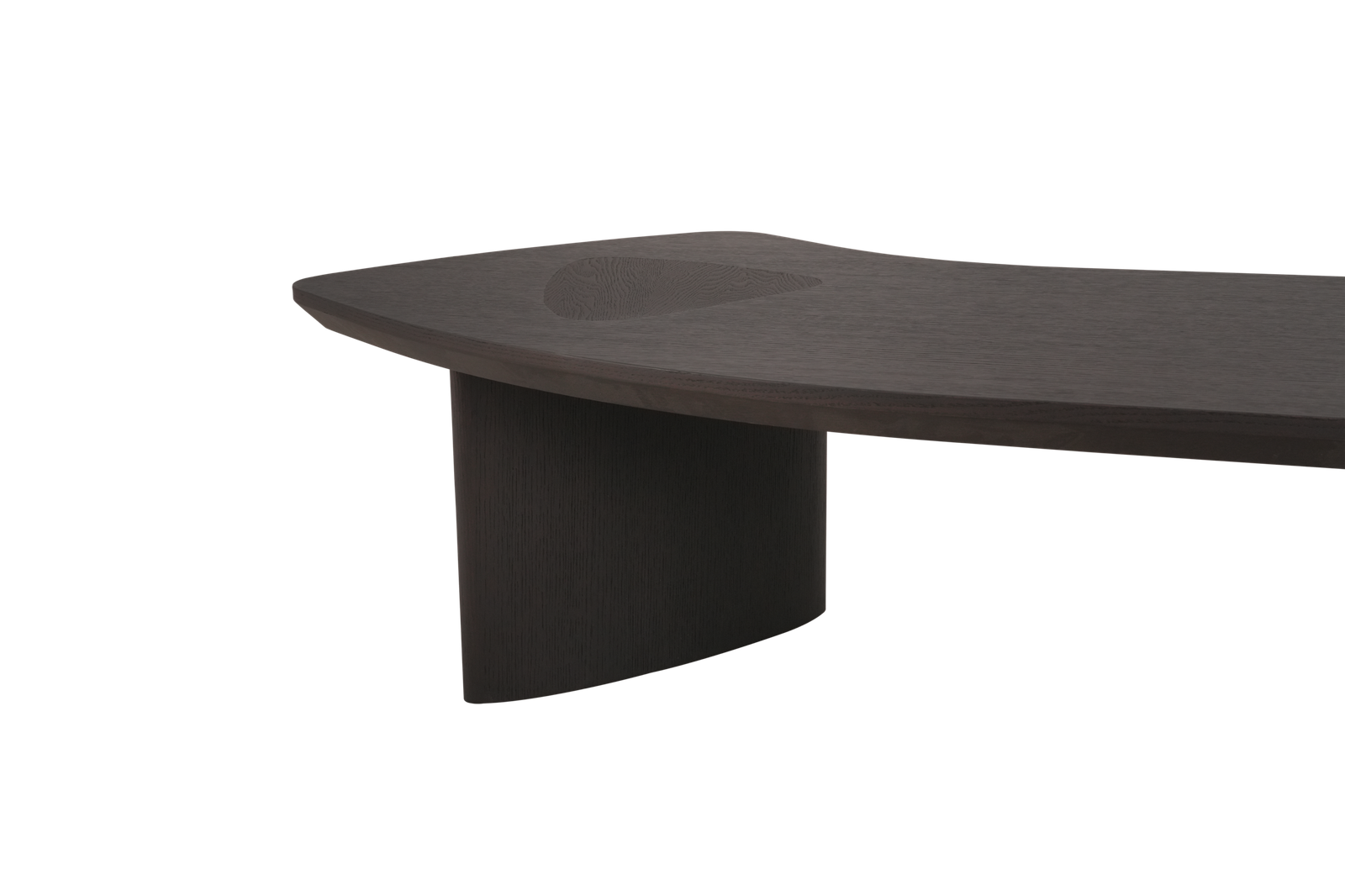 Modern wood coffee table in ash and oak C313