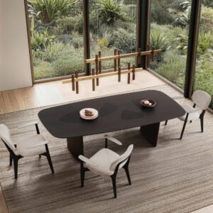 Modern Wood Dining Table in Ash and Oak A976