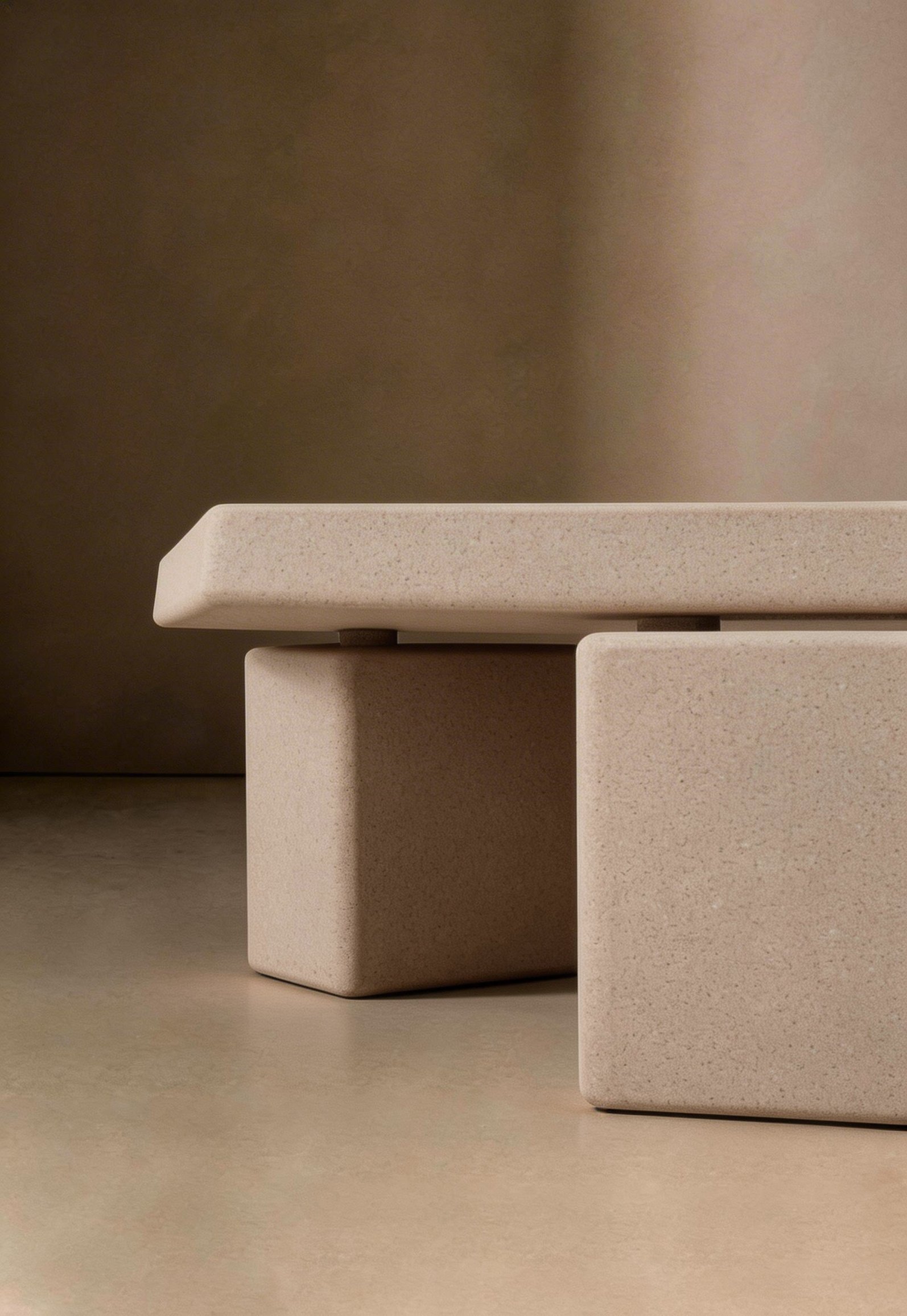 Mineral Coating Modern Coffee Table C314