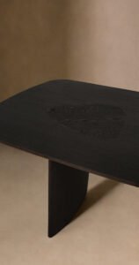 Modern wood coffee table in ash and oak C313