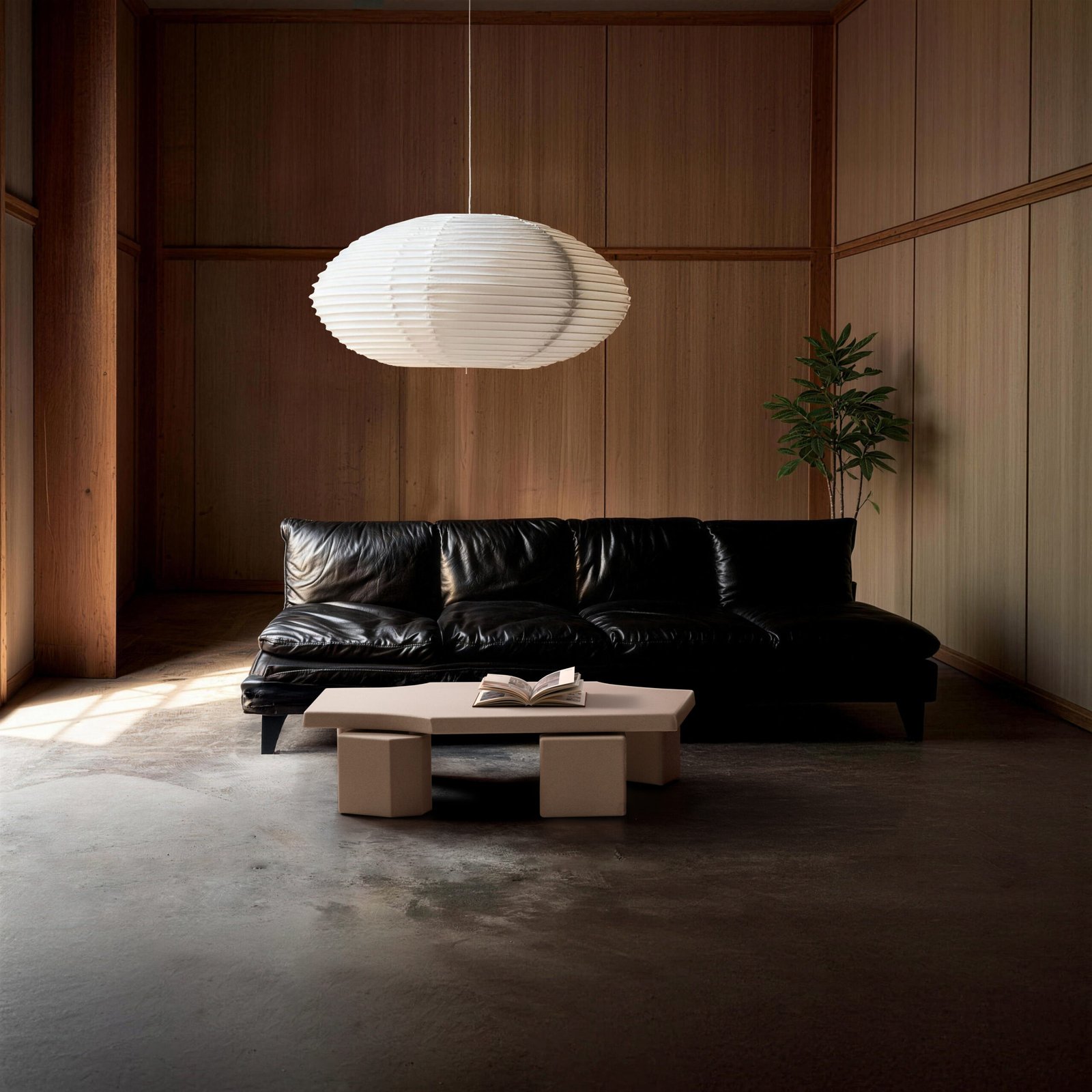 Mineral Coating Modern Coffee Table C314