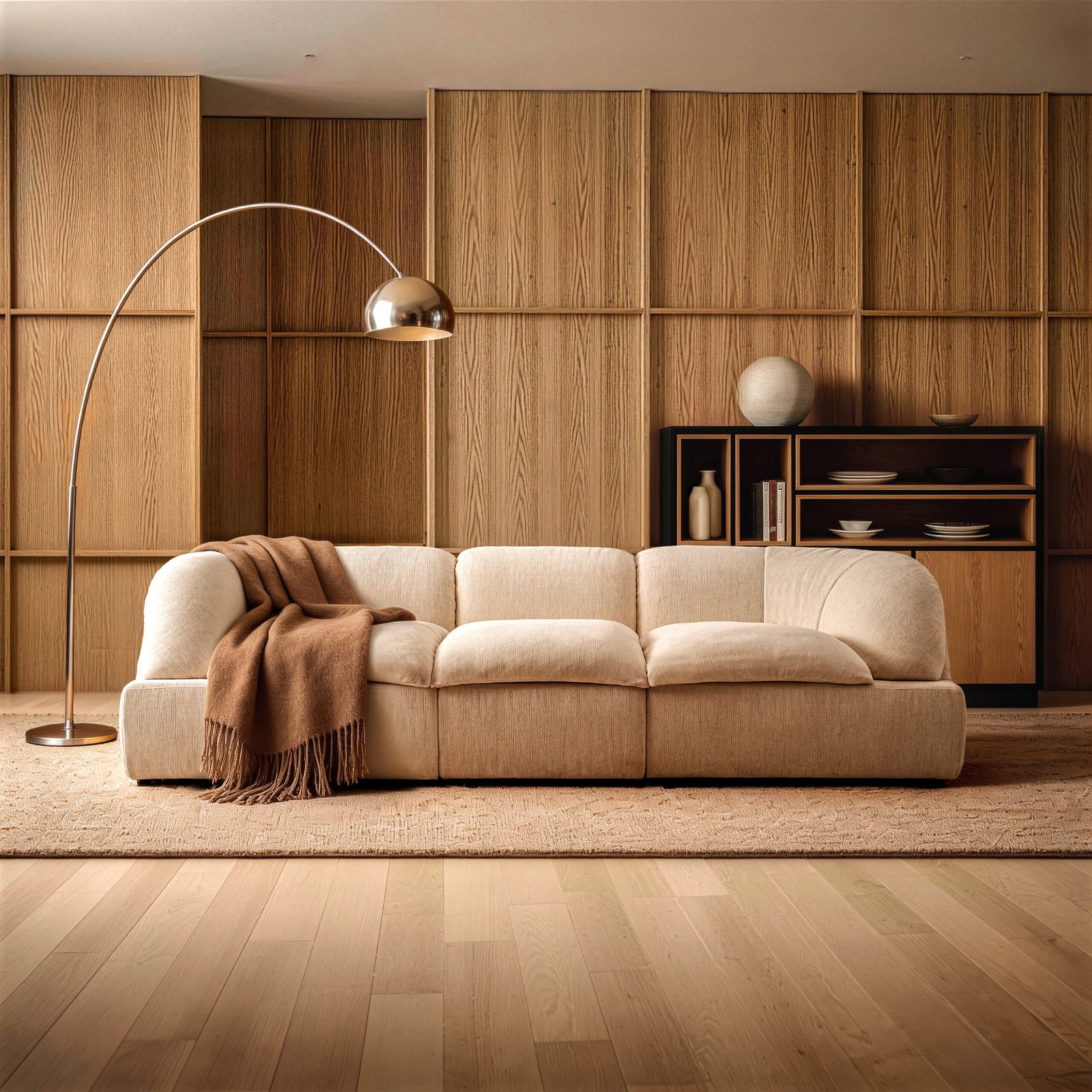 Modern Fabric Sofa JHB213