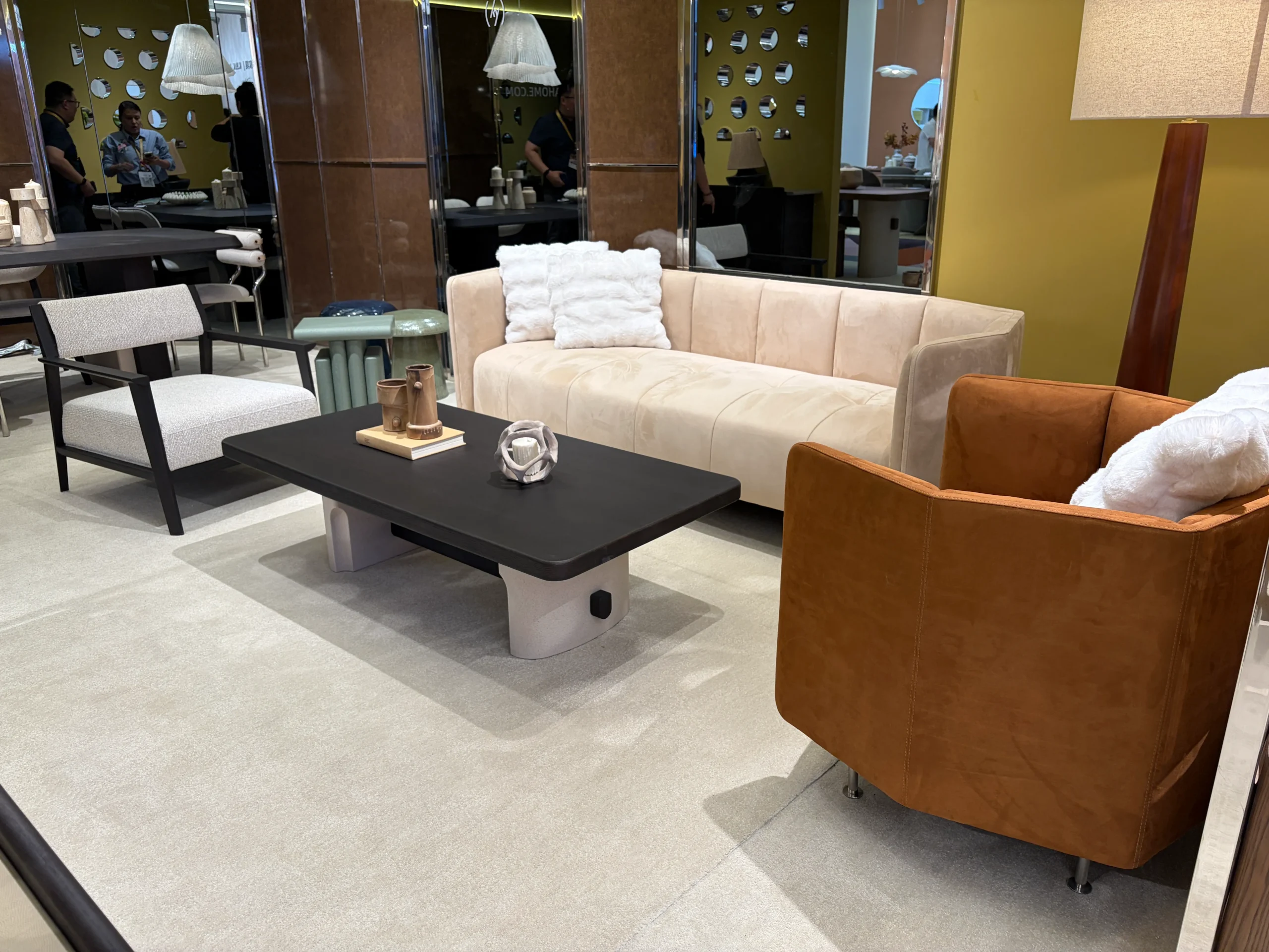 Modern Oak Wood Coffee Table C322