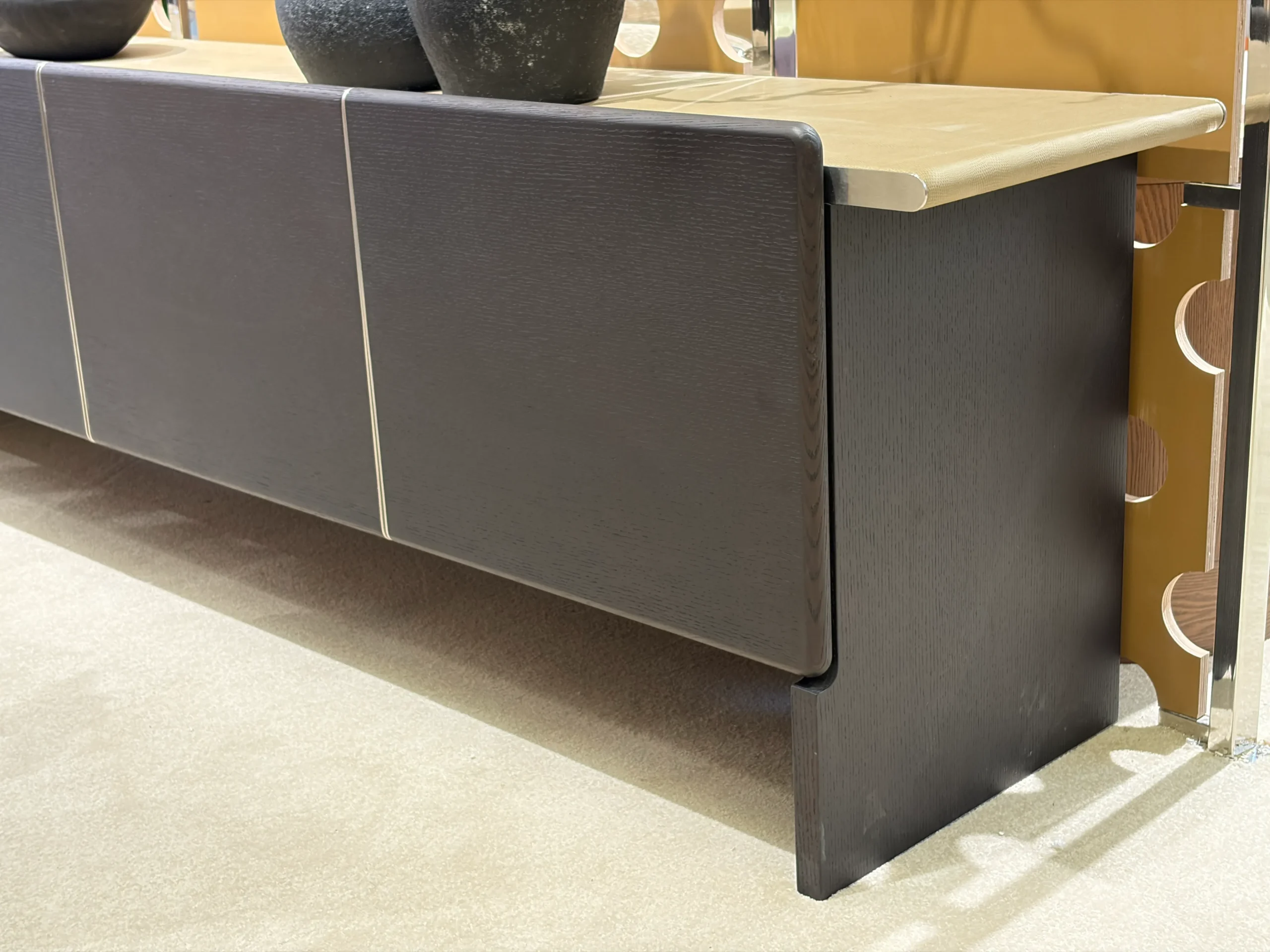Modern Oak Wood Tv Stand HE1292