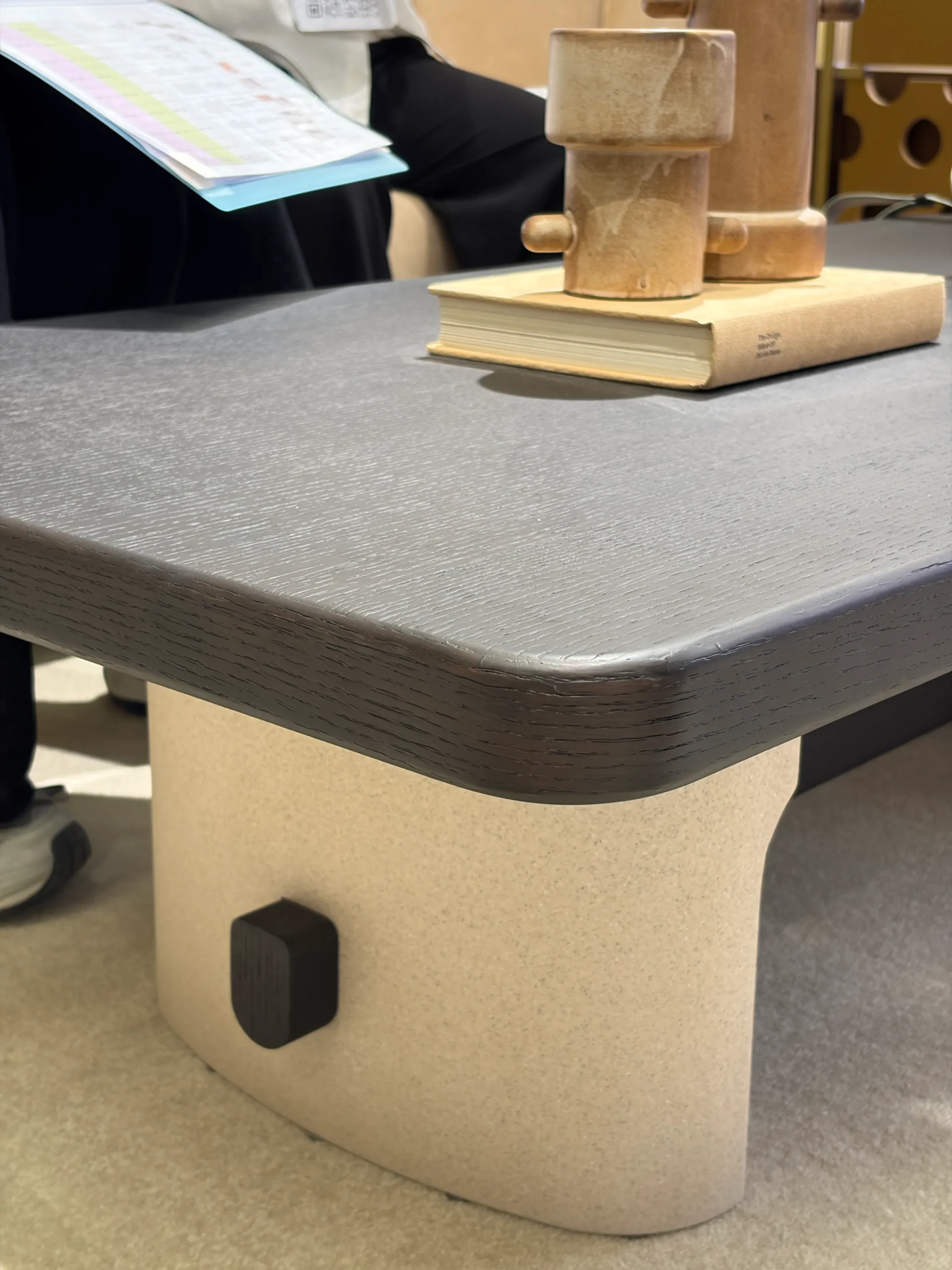 Modern Oak Wood Coffee Table C322