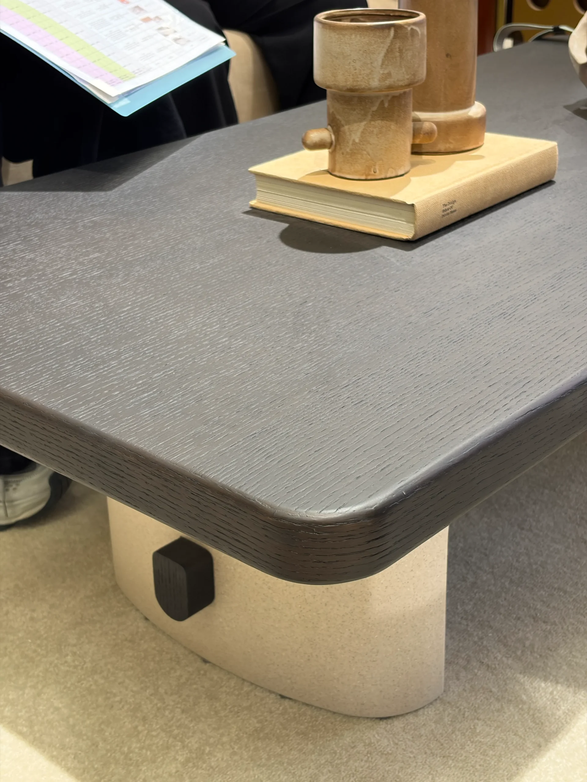 Modern Oak Wood Coffee Table C322