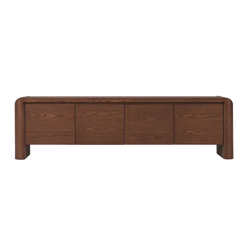 HE1291 7186 Classic Ash Wood Tv Stand HE1291