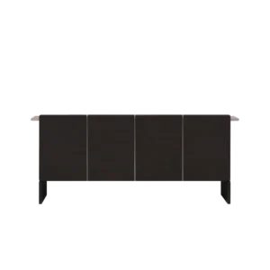HE3728 (1) Modern Oak Wood Buffet HE3728